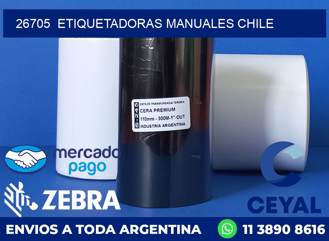 26705  ETIQUETADORAS MANUALES CHILE