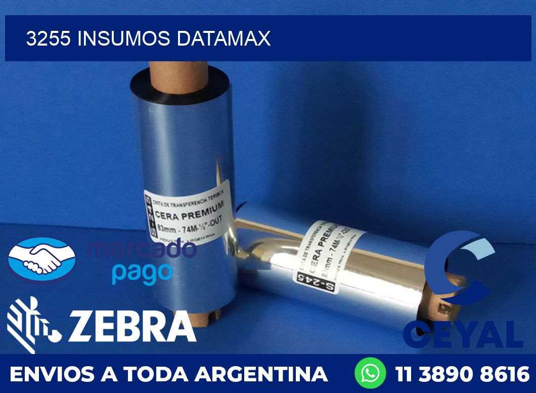 3255 INSUMOS DATAMAX
