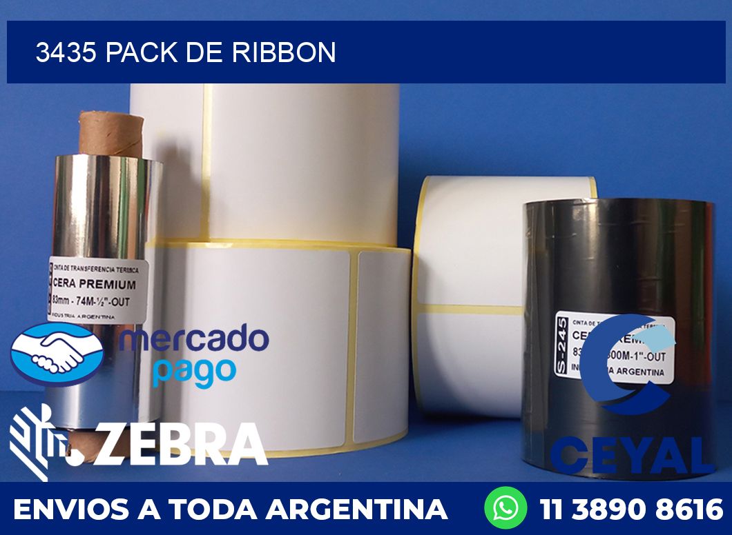 3435 PACK DE RIBBON