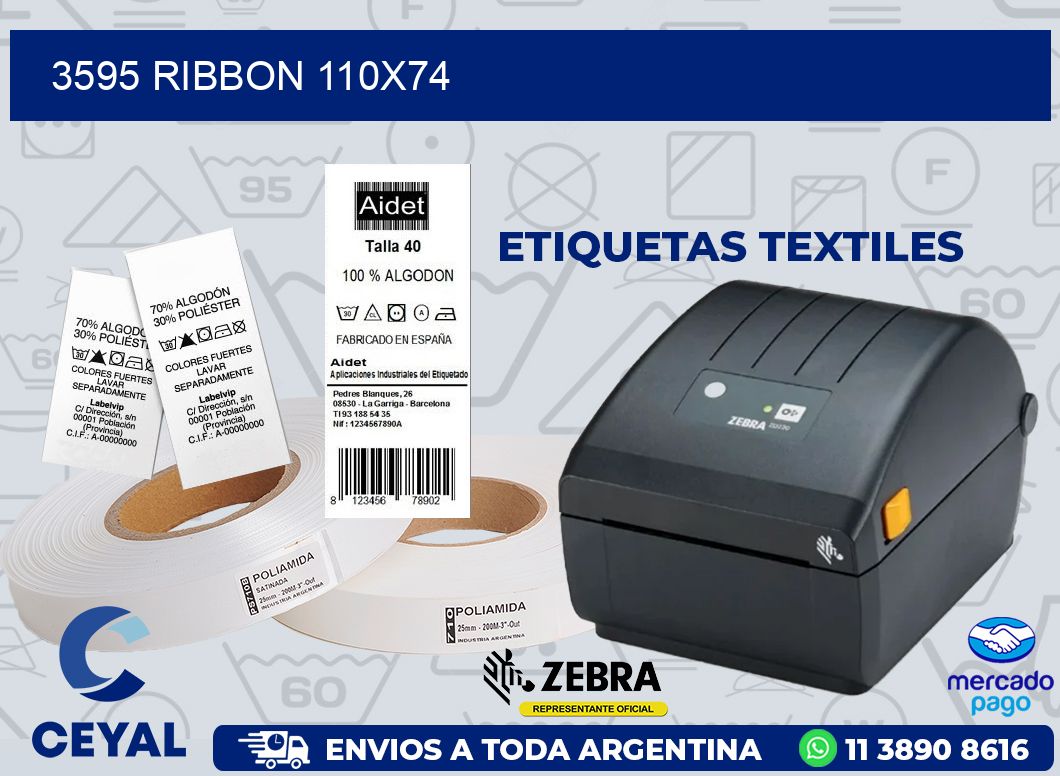 3595 RIBBON 110X74