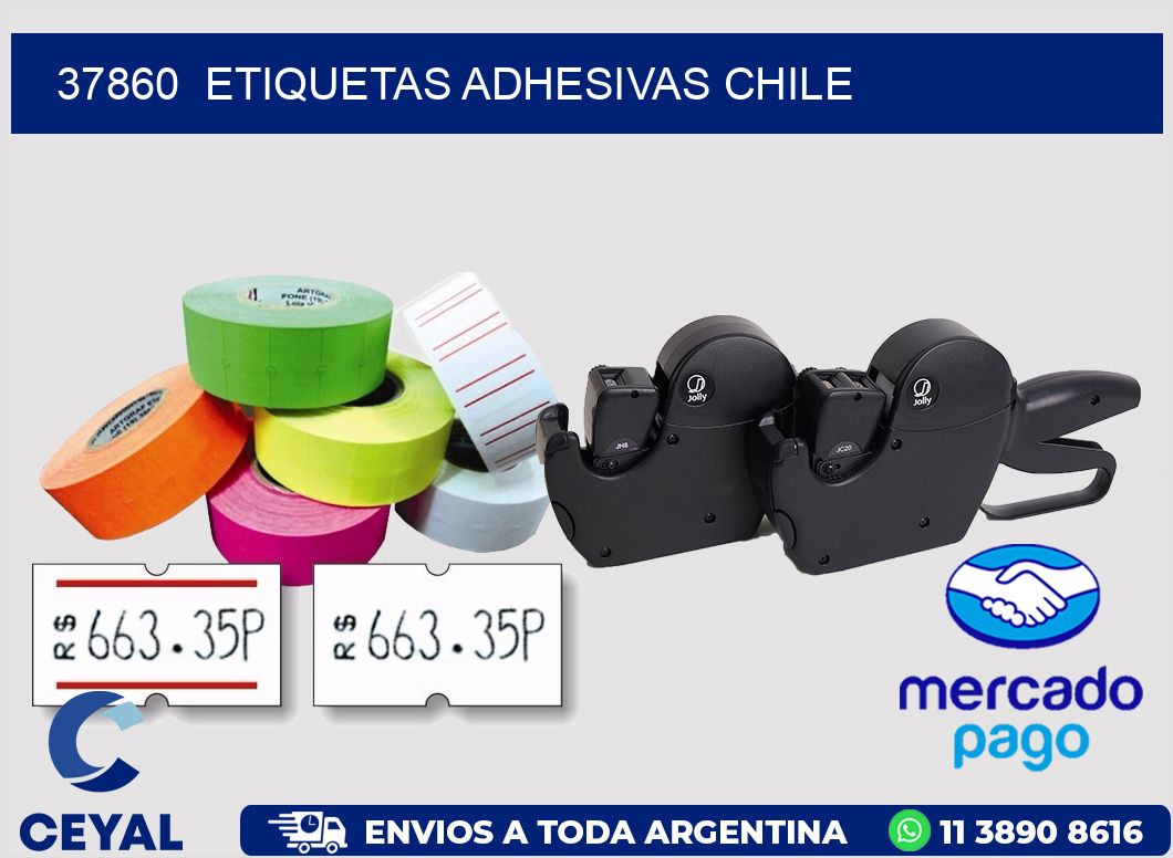 37860  ETIQUETAS ADHESIVAS CHILE