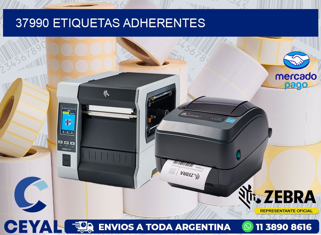 37990 ETIQUETAS ADHERENTES