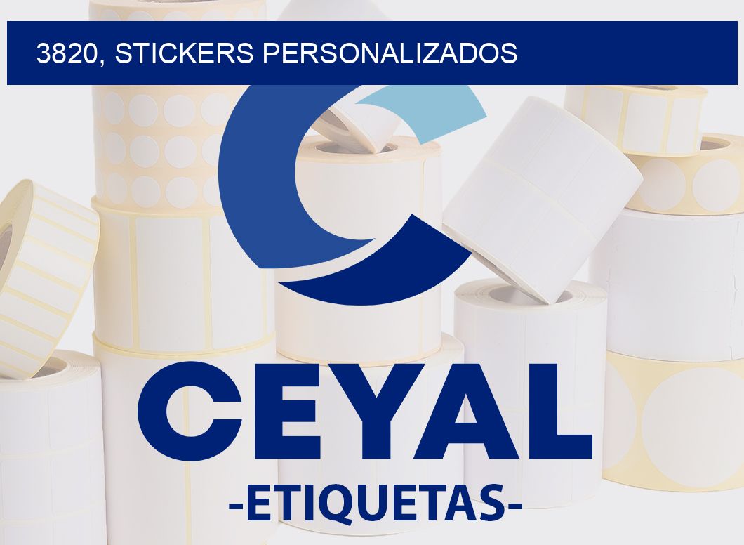 3820, stickers personalizados