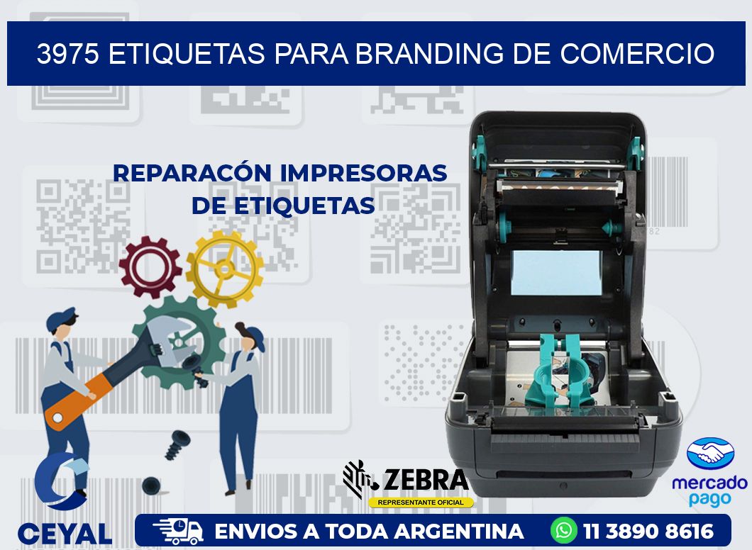 3975 ETIQUETAS PARA BRANDING DE COMERCIO