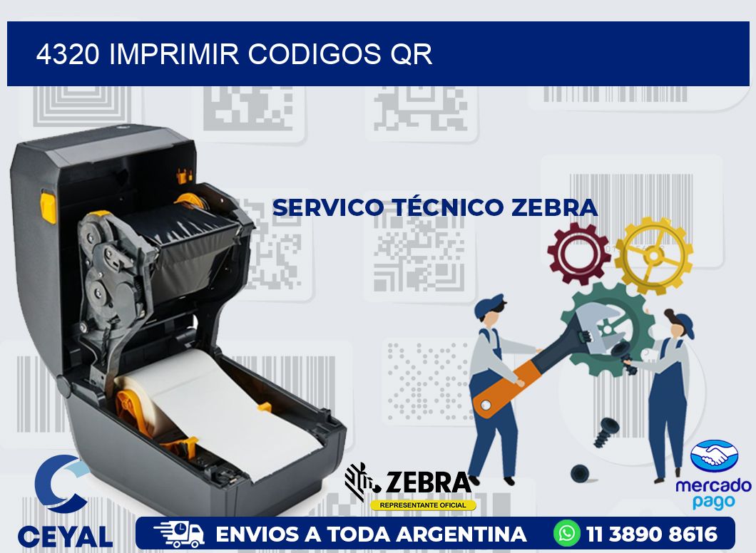 4320 IMPRIMIR CODIGOS QR