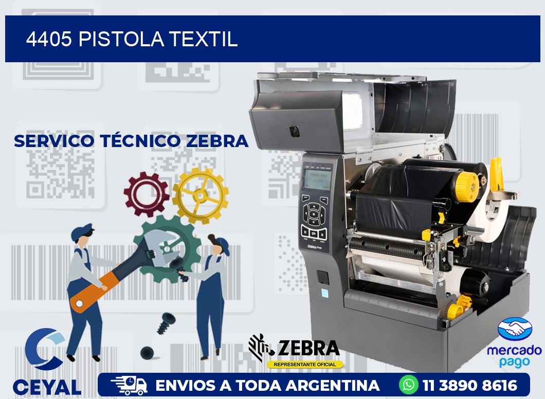 4405 PISTOLA TEXTIL