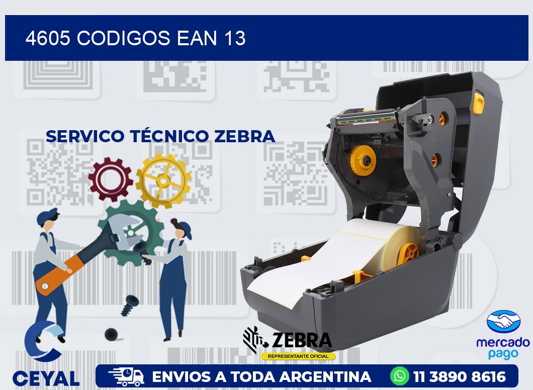 4605 CODIGOS EAN 13