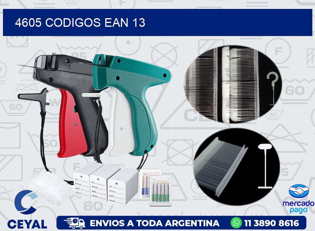 4605 CODIGOS EAN 13