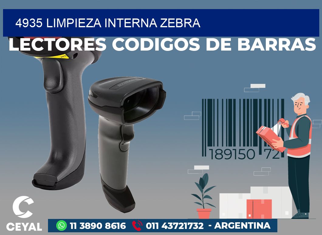 4935 LIMPIEZA INTERNA ZEBRA
