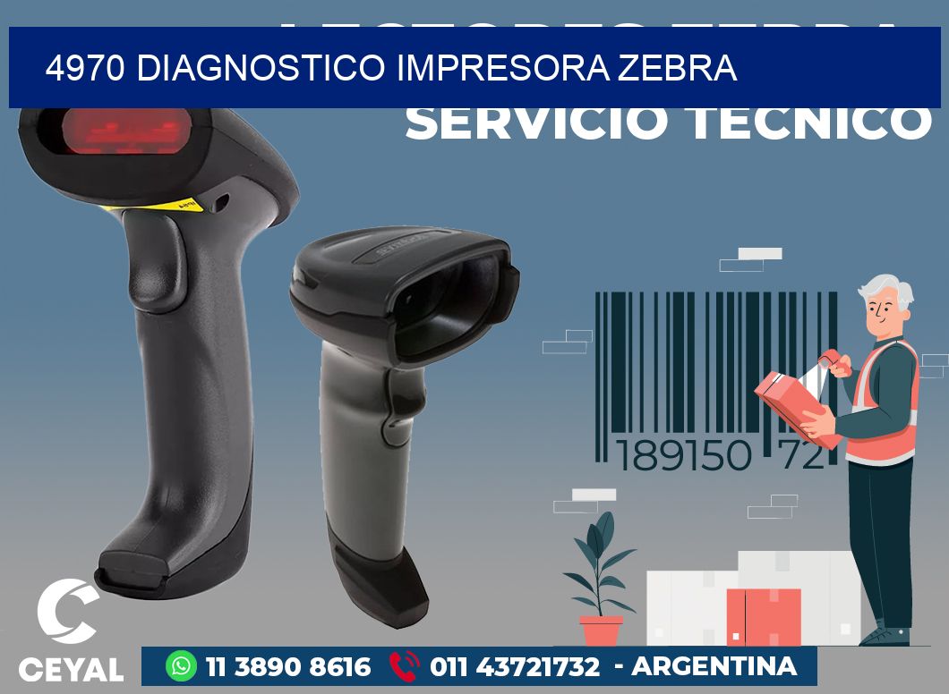 4970 DIAGNOSTICO IMPRESORA ZEBRA