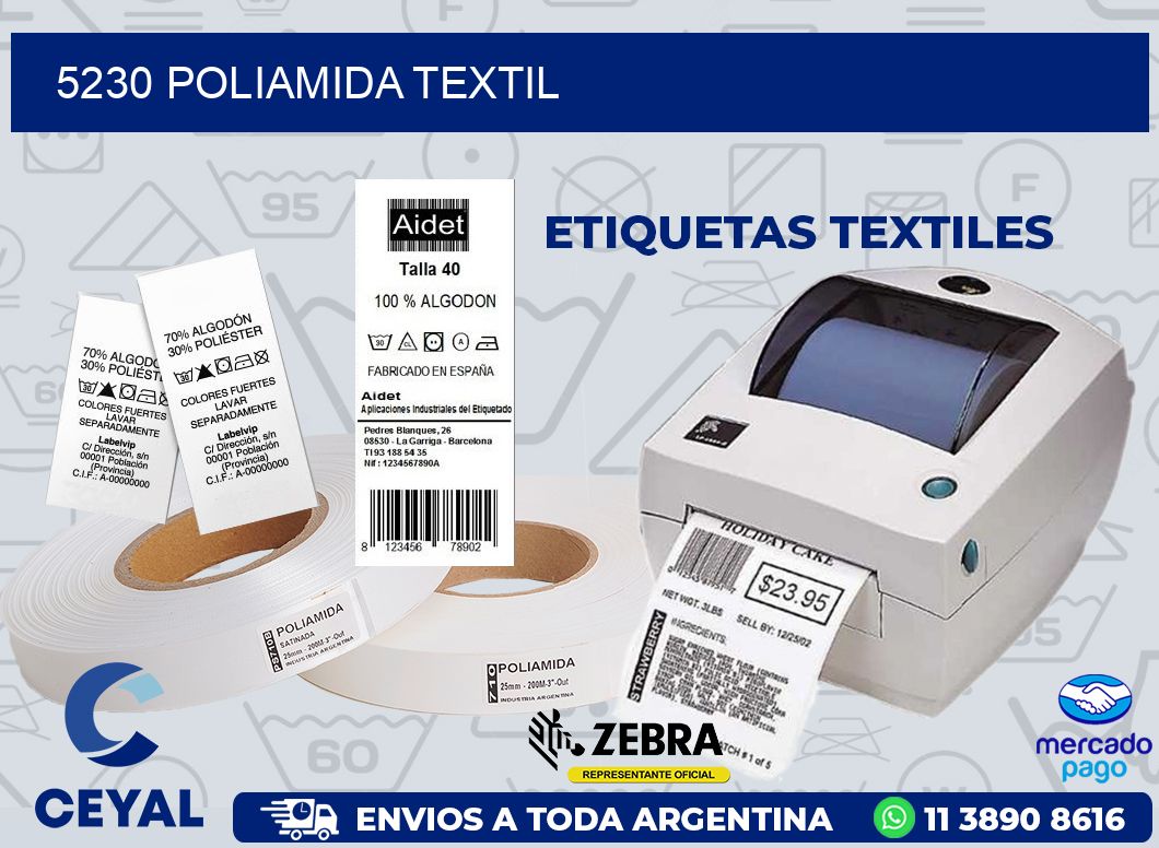 5230 POLIAMIDA TEXTIL