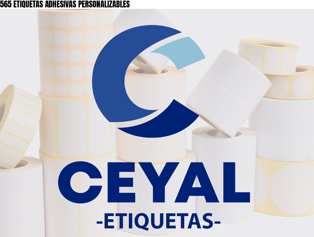 565 ETIQUETAS ADHESIVAS PERSONALIZABLES