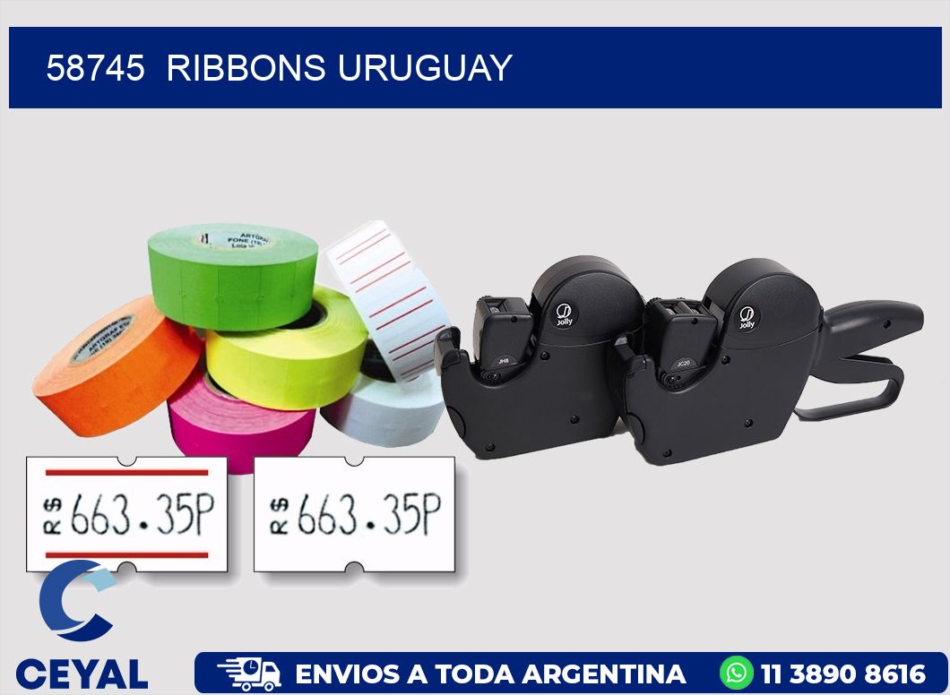 58745  RIBBONS URUGUAY