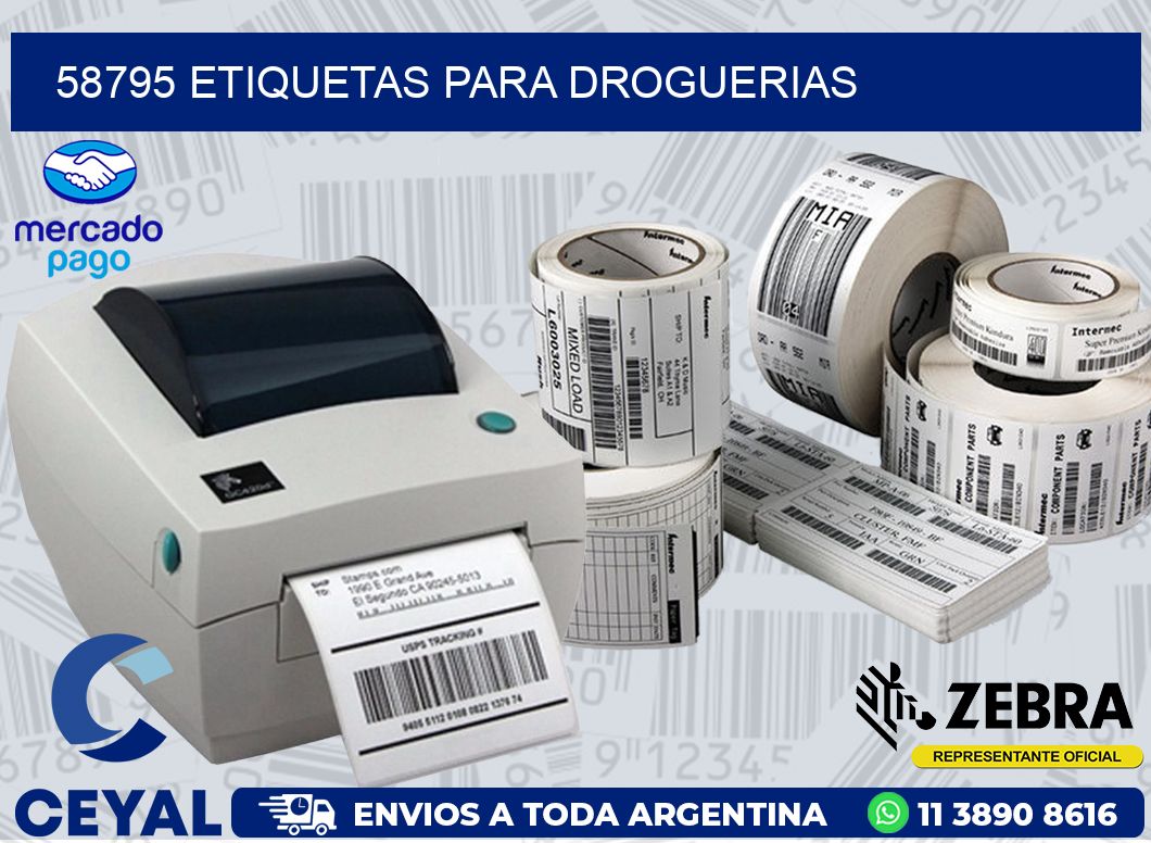 58795 ETIQUETAS PARA DROGUERIAS