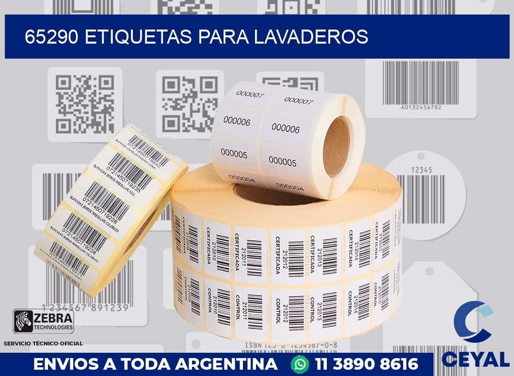 65290 ETIQUETAS PARA LAVADEROS