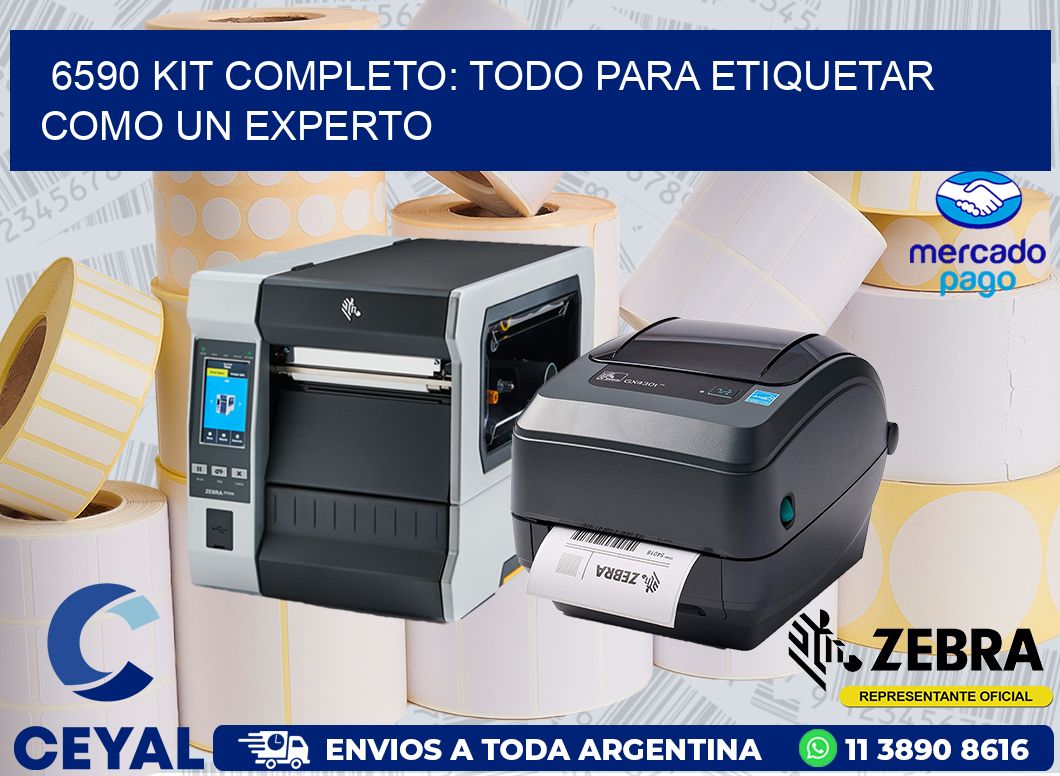 6590 KIT COMPLETO: TODO PARA ETIQUETAR COMO UN EXPERTO
