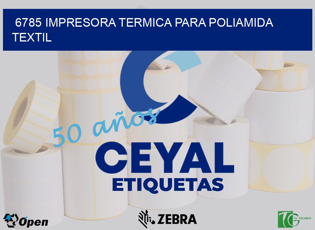 6785 IMPRESORA TERMICA PARA POLIAMIDA TEXTIL