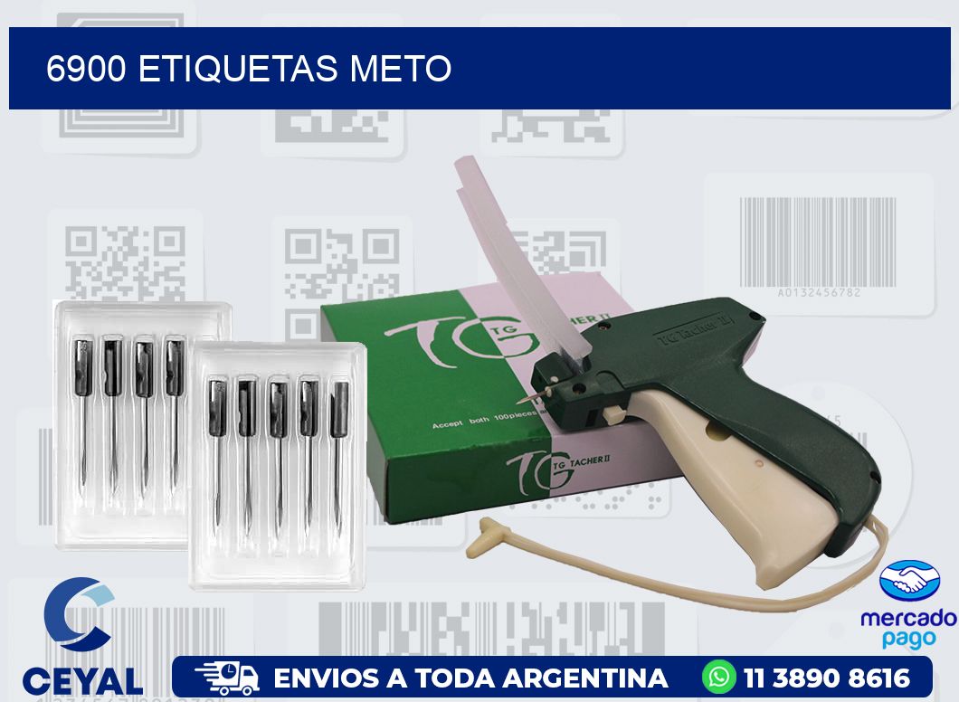 6900 ETIQUETAS METO