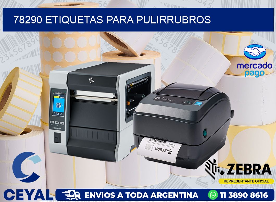 78290 ETIQUETAS PARA PULIRRUBROS