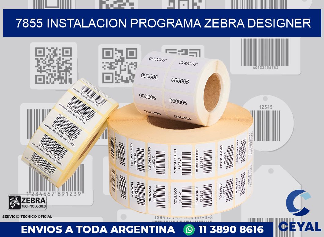 7855 INSTALACION PROGRAMA ZEBRA DESIGNER