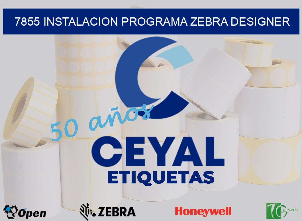 7855 INSTALACION PROGRAMA ZEBRA DESIGNER