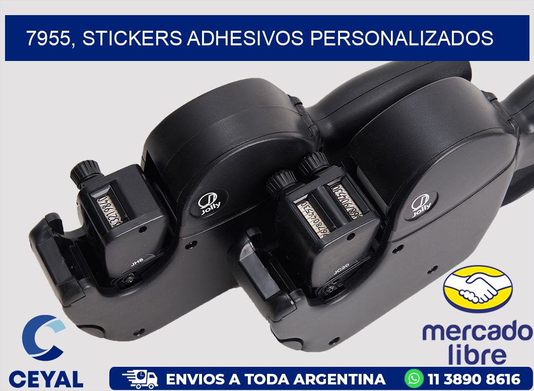 7955, stickers adhesivos personalizados