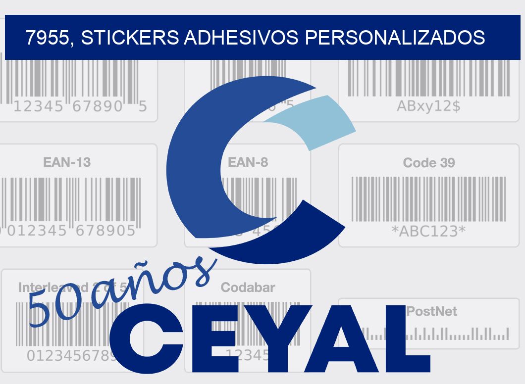 7955, stickers adhesivos personalizados