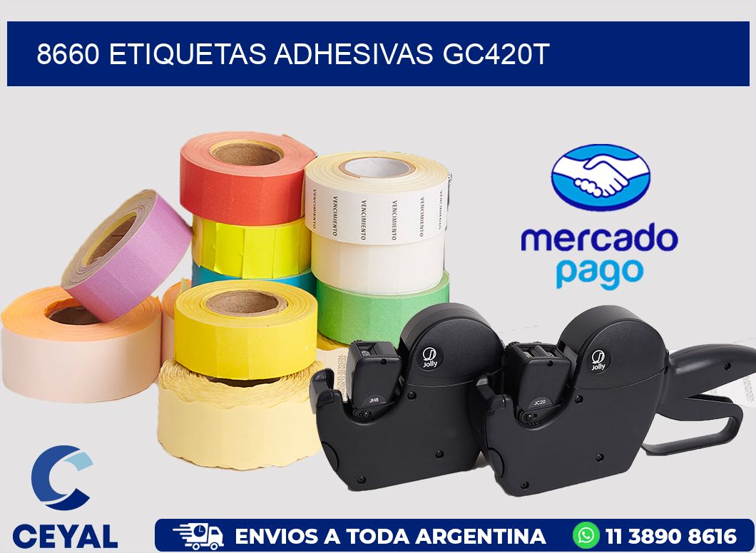 8660 ETIQUETAS ADHESIVAS GC420T