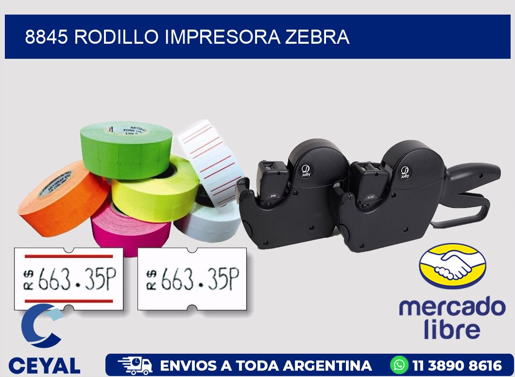 8845 RODILLO IMPRESORA ZEBRA