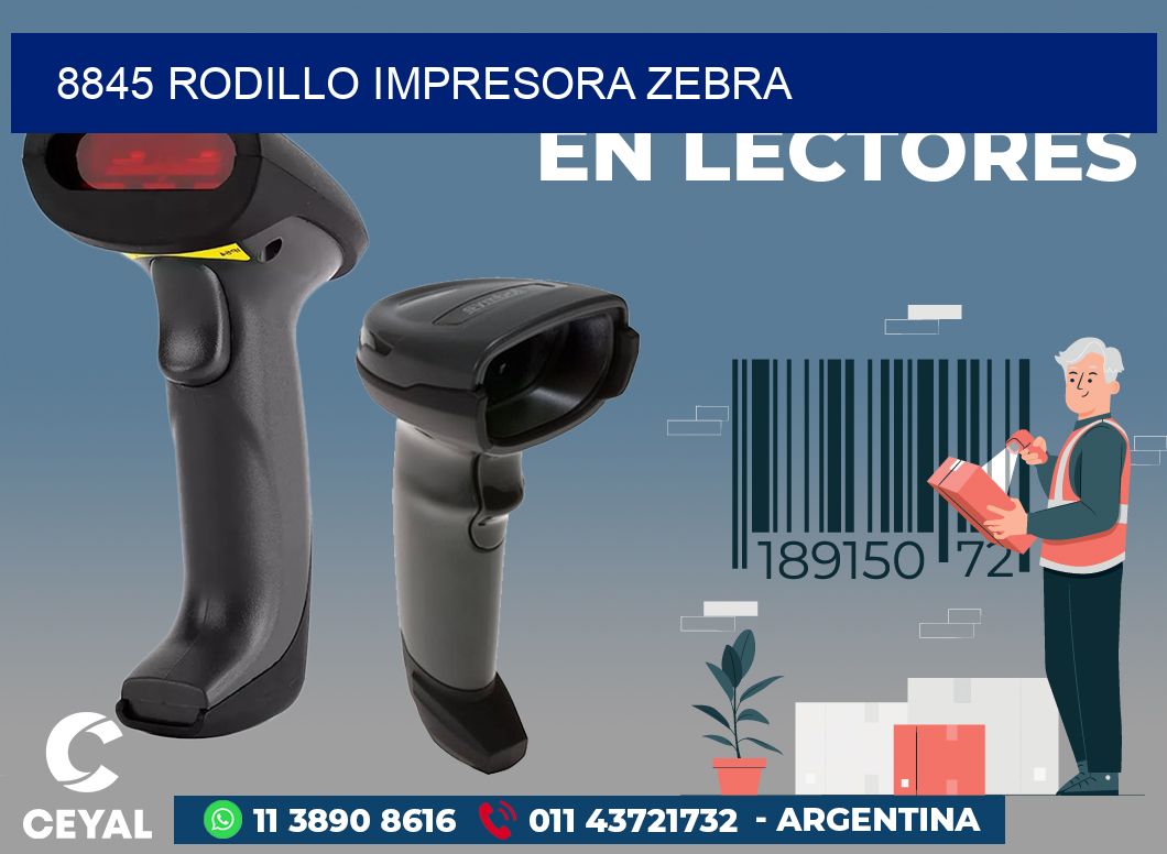 8845 RODILLO IMPRESORA ZEBRA
