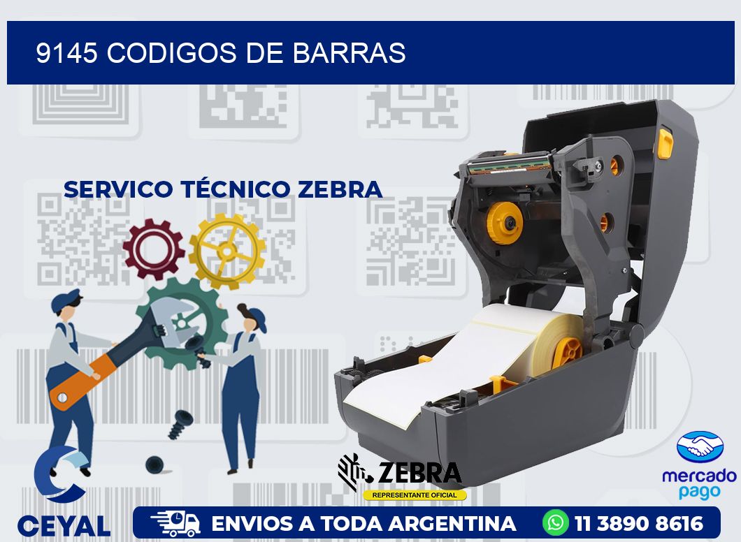 9145 CODIGOS DE BARRAS