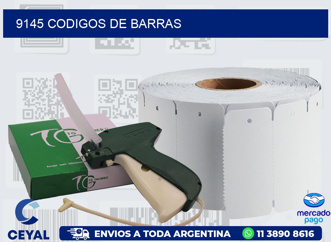 9145 CODIGOS DE BARRAS