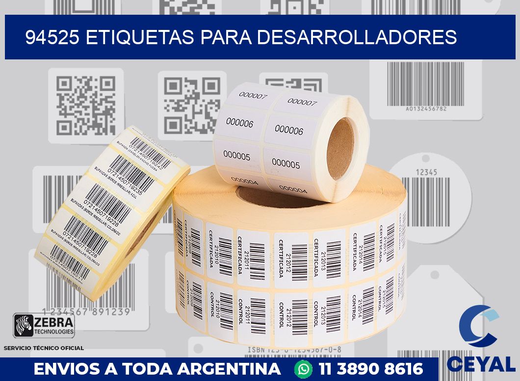 94525 ETIQUETAS PARA DESARROLLADORES
