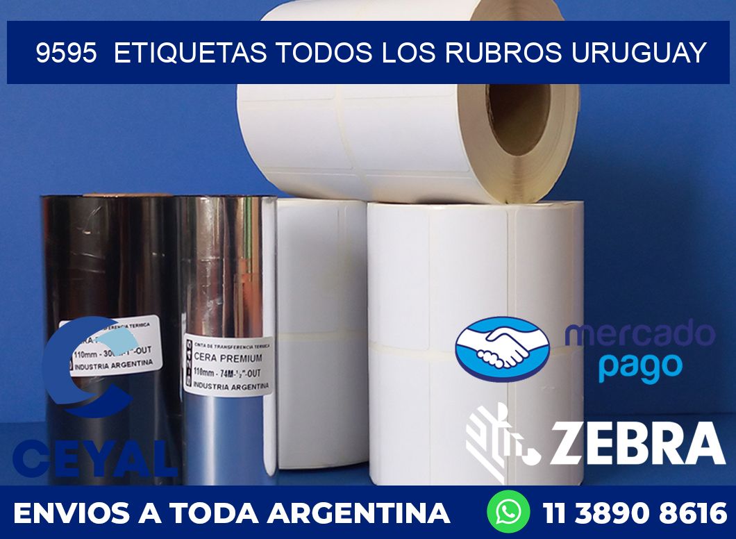 9595  ETIQUETAS TODOS LOS RUBROS URUGUAY