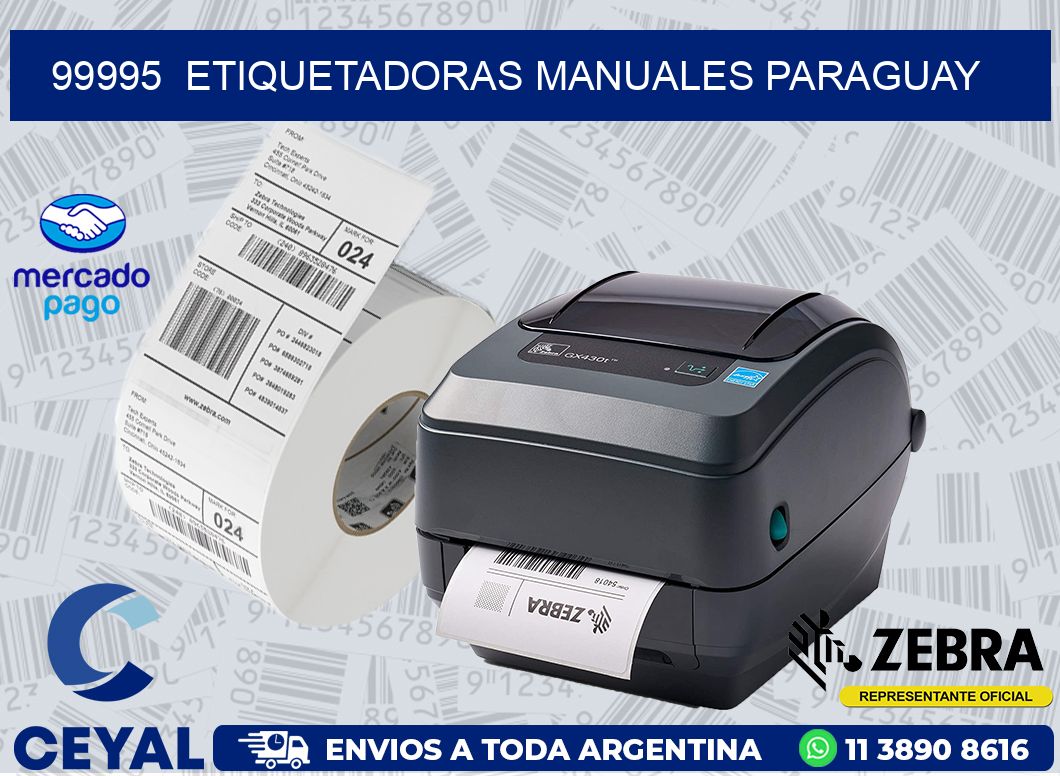 99995  ETIQUETADORAS MANUALES PARAGUAY