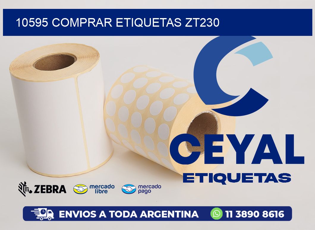 10595 COMPRAR ETIQUETAS ZT230