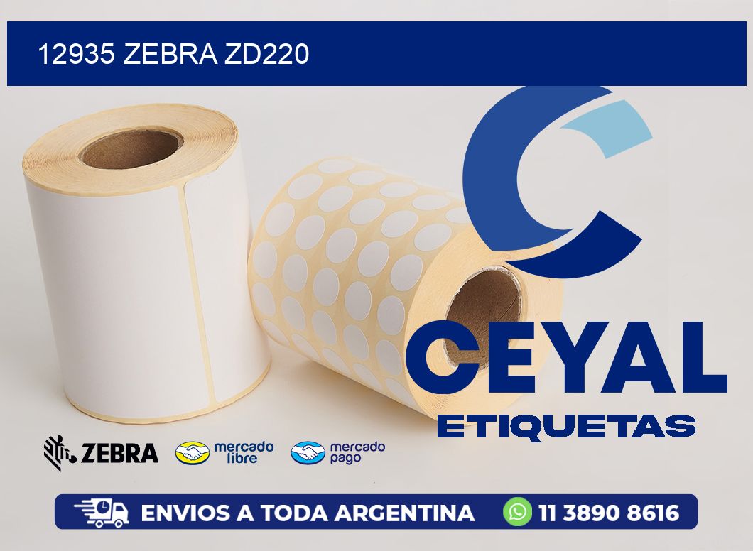 12935 ZEBRA ZD220