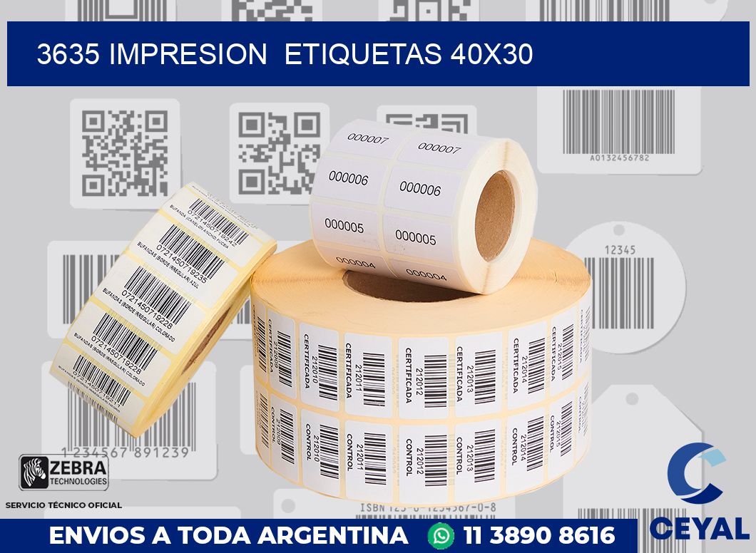 3635 impresion  etiquetas 40x30