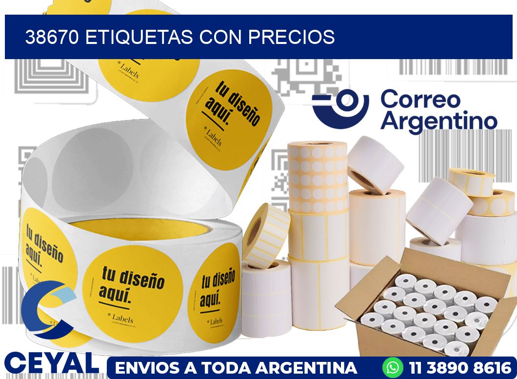 38670 ETIQUETAS CON PRECIOS