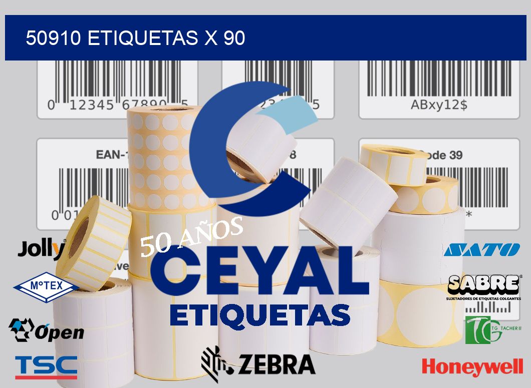 50910 Etiquetas x 90