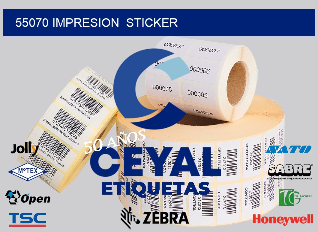 55070 impresion  sticker