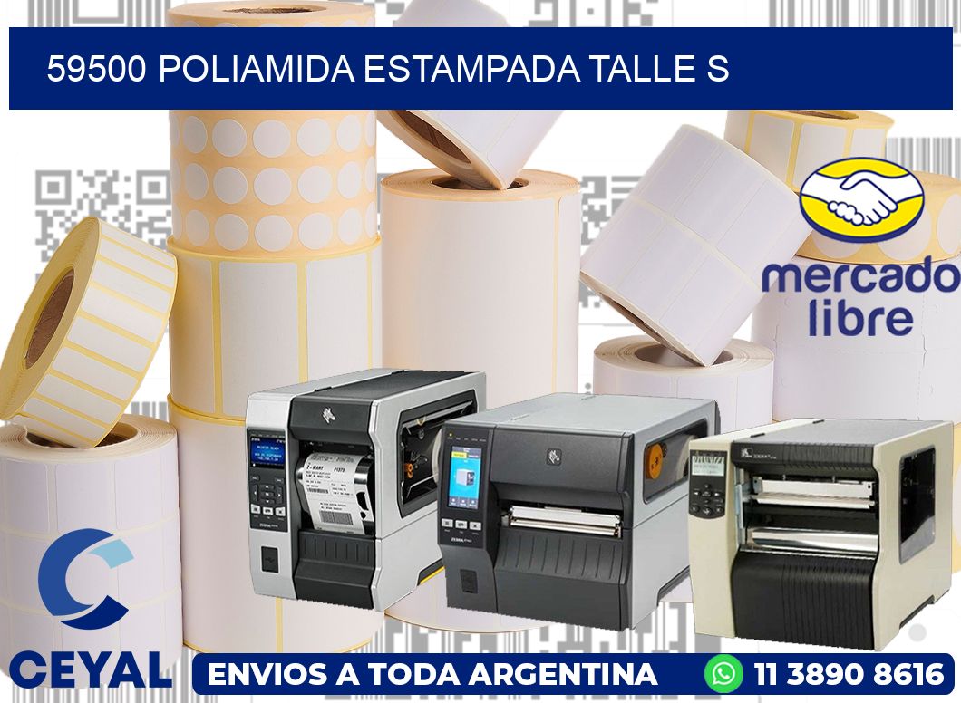 59500 POLIAMIDA ESTAMPADA TALLE S