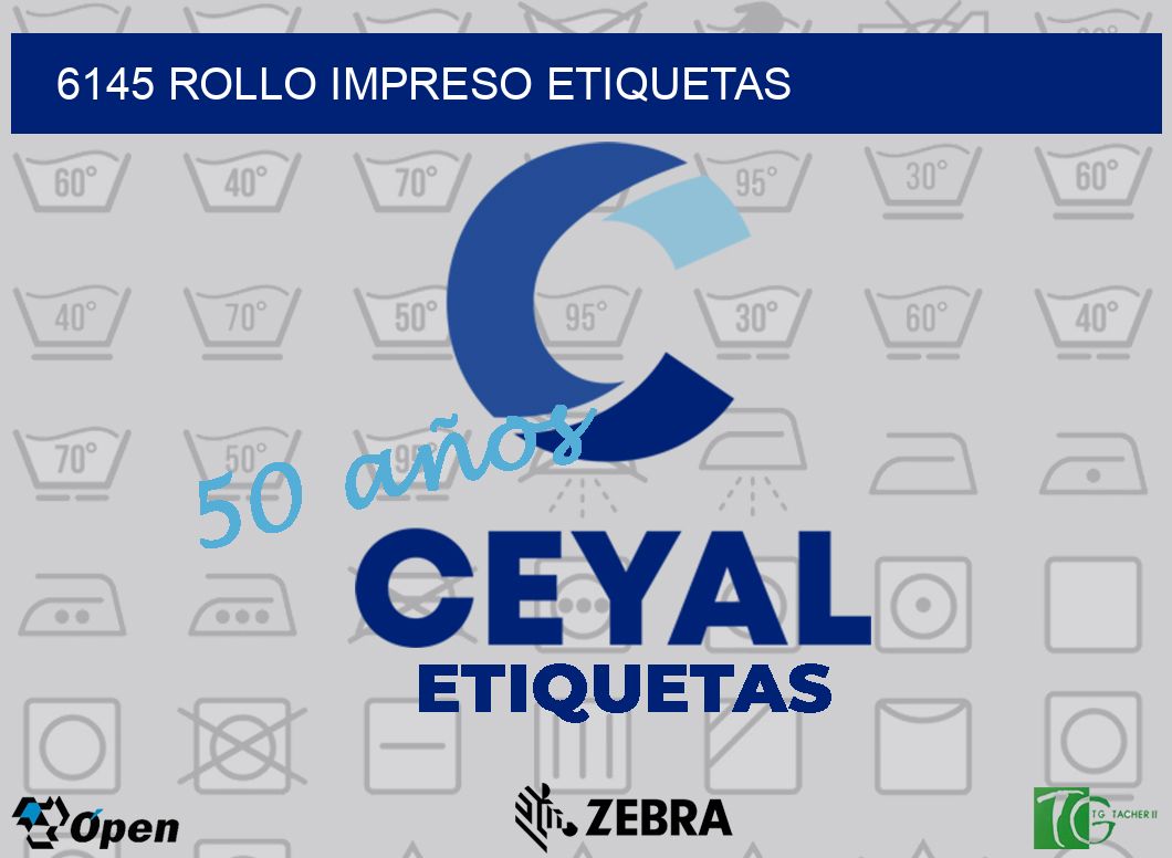 6145 ROLLO IMPRESO ETIQUETAS