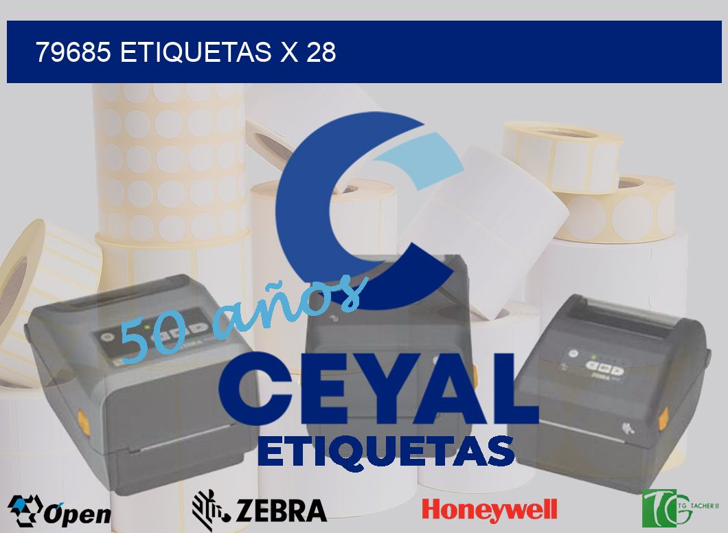 79685 Etiquetas x 28