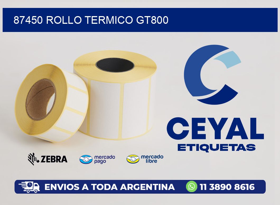 87450 ROLLO TERMICO GT800