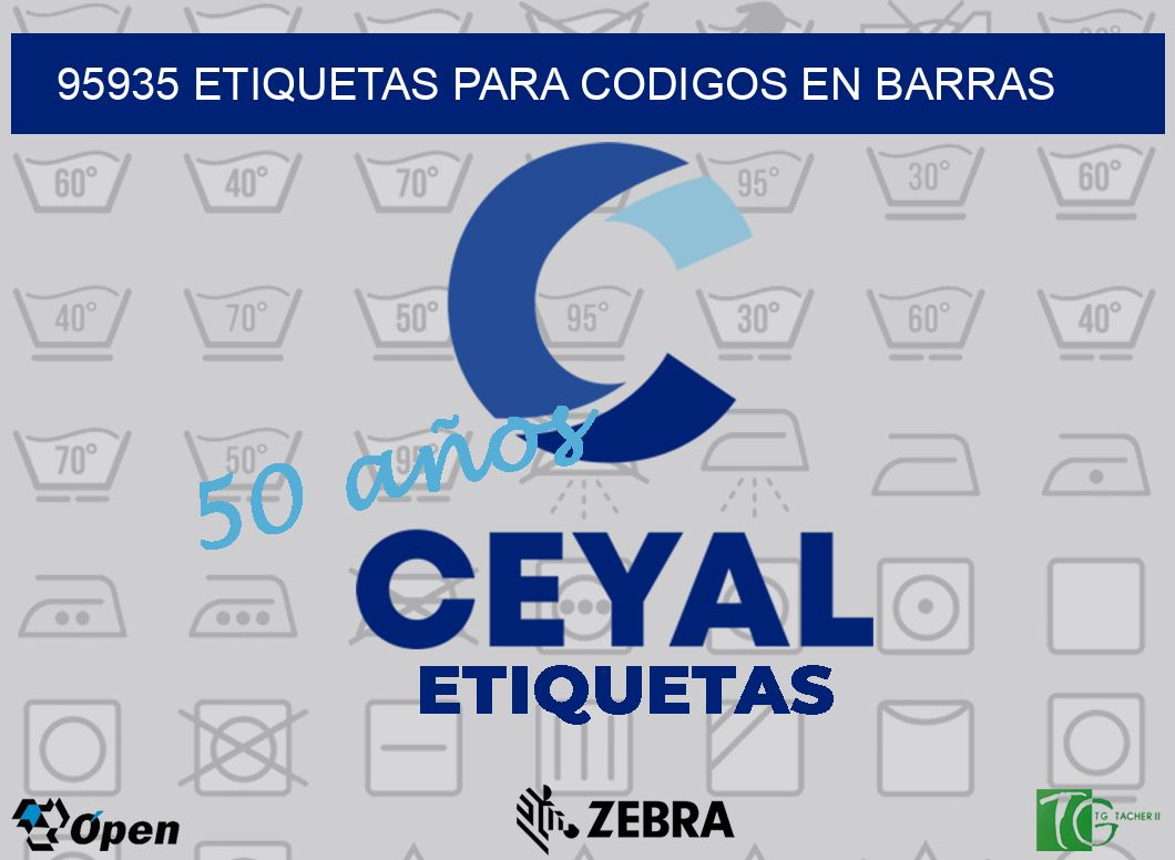 95935 ETIQUETAS PARA CODIGOS EN BARRAS