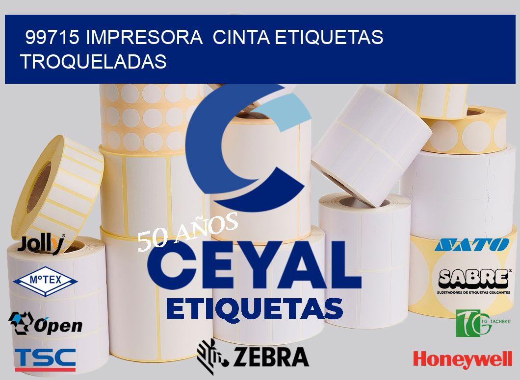 99715 impresora  cinta etiquetas troqueladas