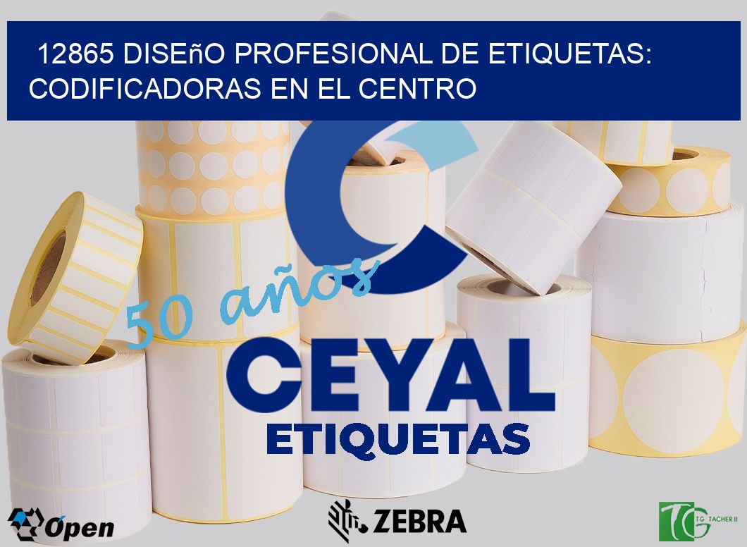 12865 Diseño Profesional de Etiquetas: Codificadoras en el Centro