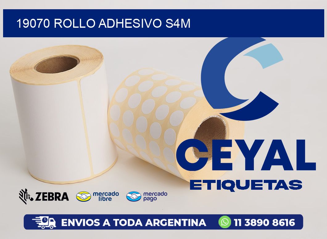 19070 ROLLO ADHESIVO S4M