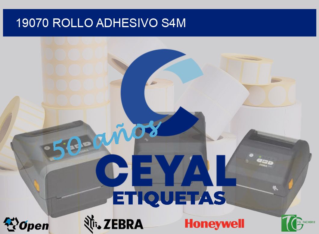 19070 ROLLO ADHESIVO S4M